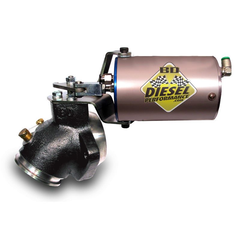 Exhaust Brake 1994-1998 Dodge 5.9L 60PSI Vacuum Actuated Turbo Mount BD Diesel