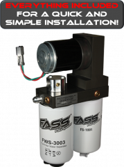 FASS TITANIUM SERIES 095GPH FUEL AIR SEPARATION SYSTEM -TD02095G