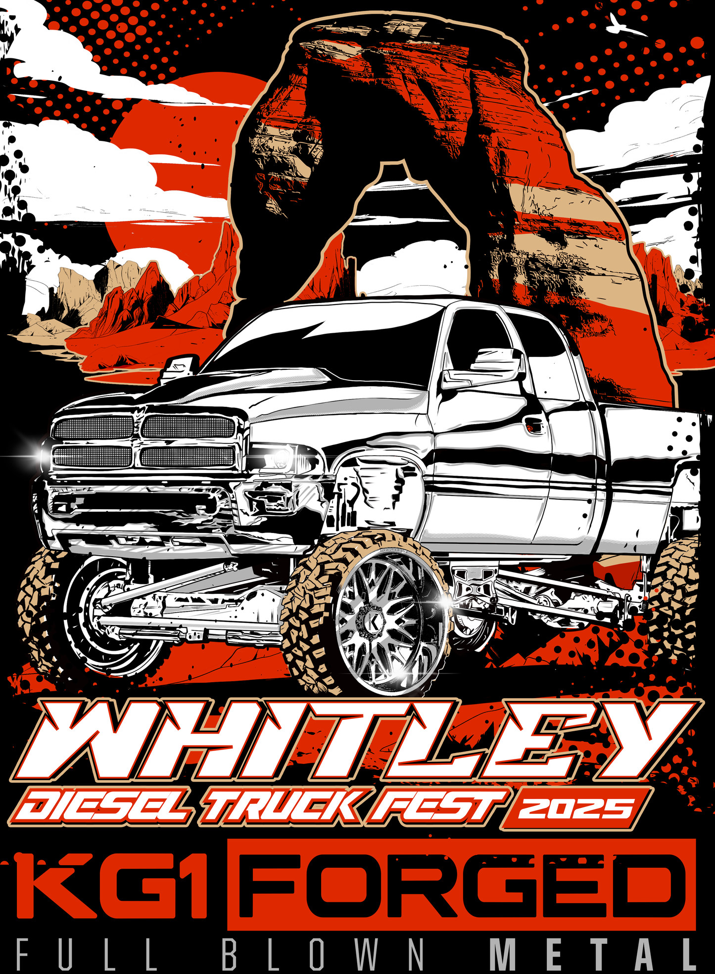 Whitley Diesel Truck Fest '25 -Parking